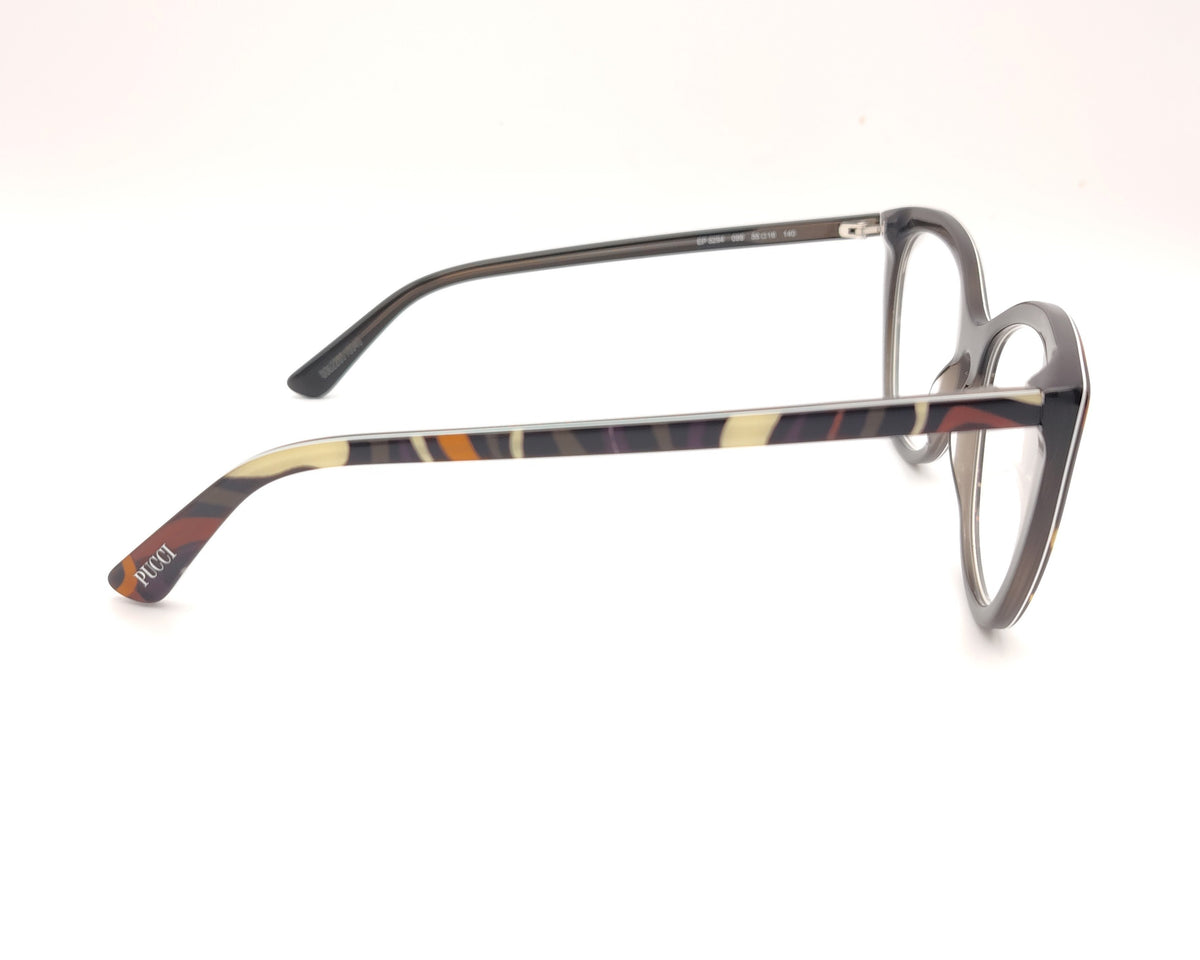 gafas graduadas emilio pucci ep 5294 099 cat eye con montura estampada multicolor