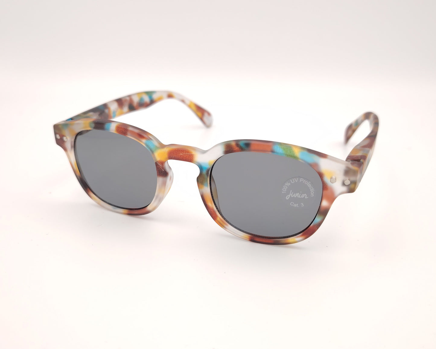 gafas de sol infantiles izipizi junior sun c en color jaspeado multicolor