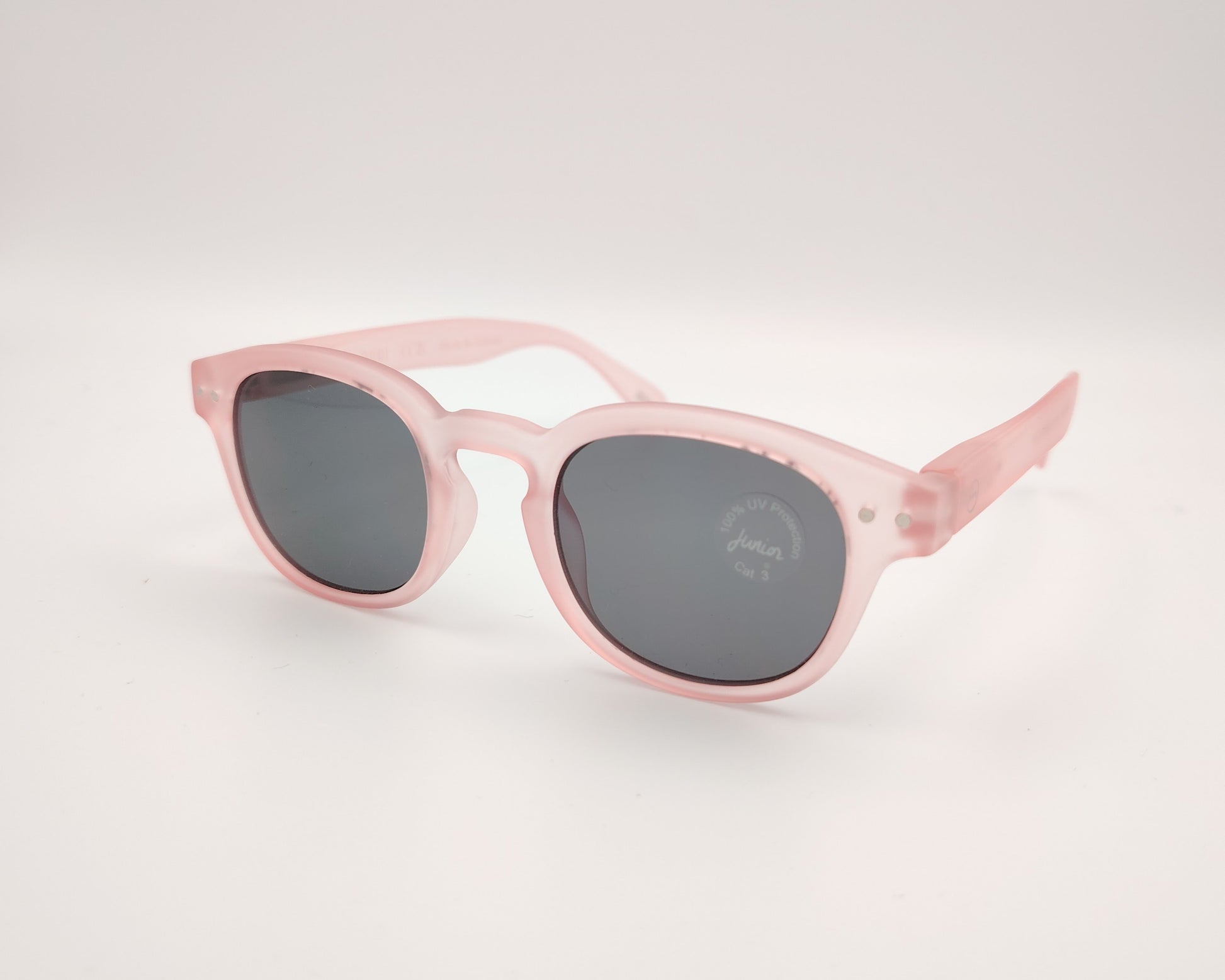 gafas de sol infantiles izipizi junior sun c en color rosa claro
