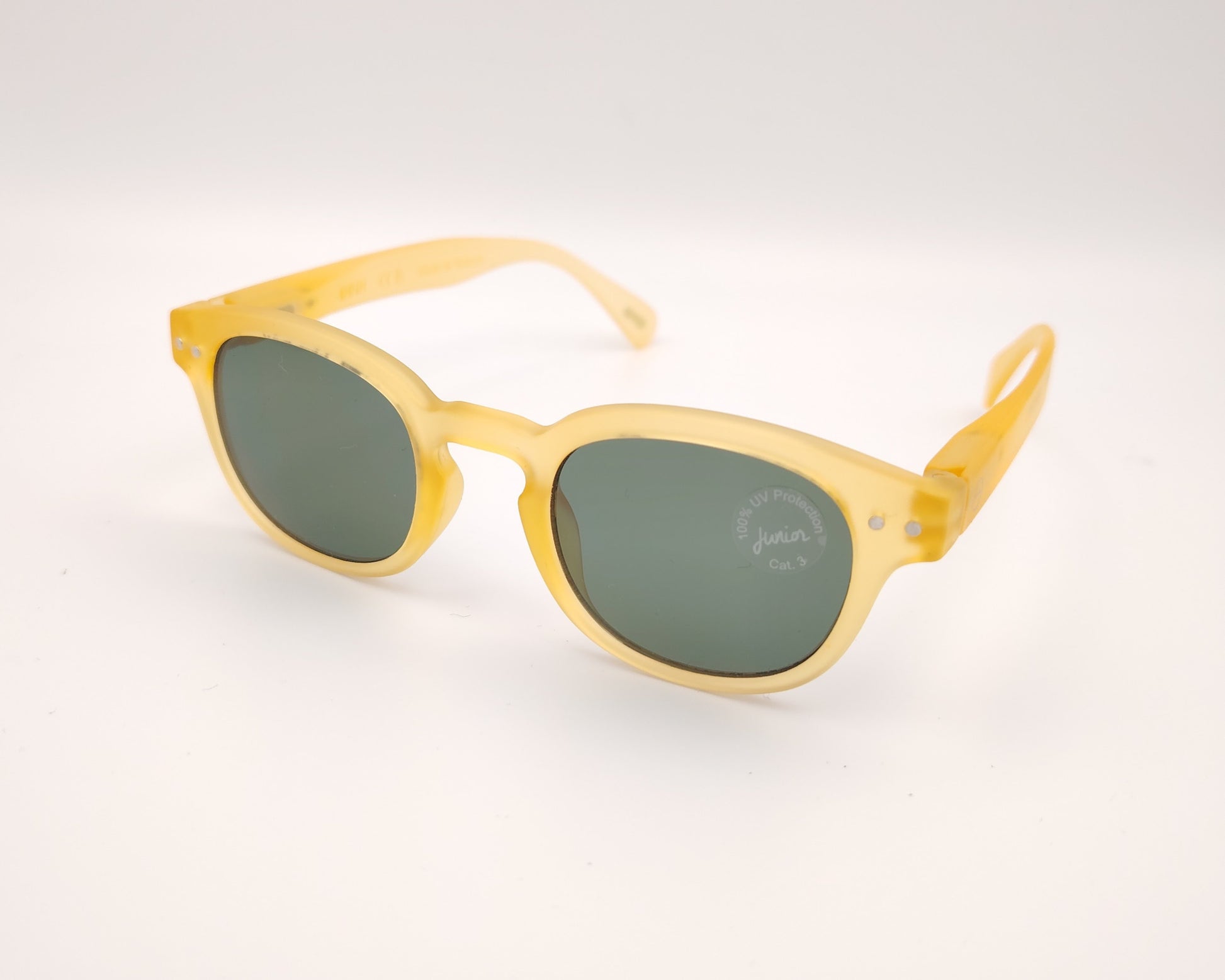 gafas de sol infantiles izipizi junior sun c en color amarillo