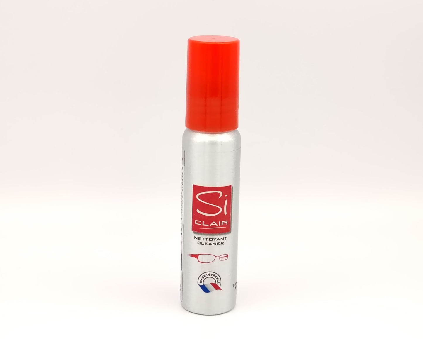kit limpiagafas compuesto de spray si clair rellenable y gamuza divergente