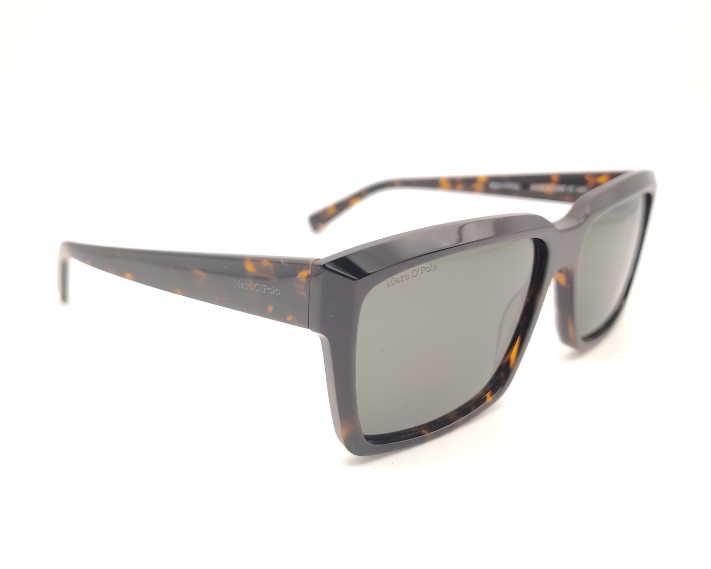 gafas de sol cuadradas marc o'polo 506224 60 6040 con montura carey y lentes oscuras