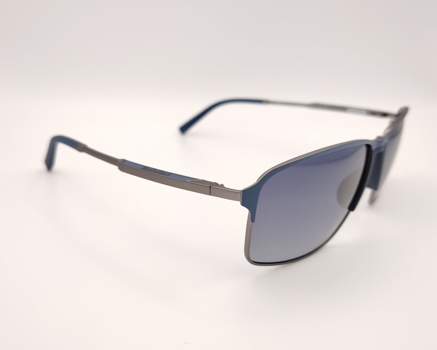 gafas de sol timberland tb00040 91d montura azul metalizada lentes degradadas diseño elegante