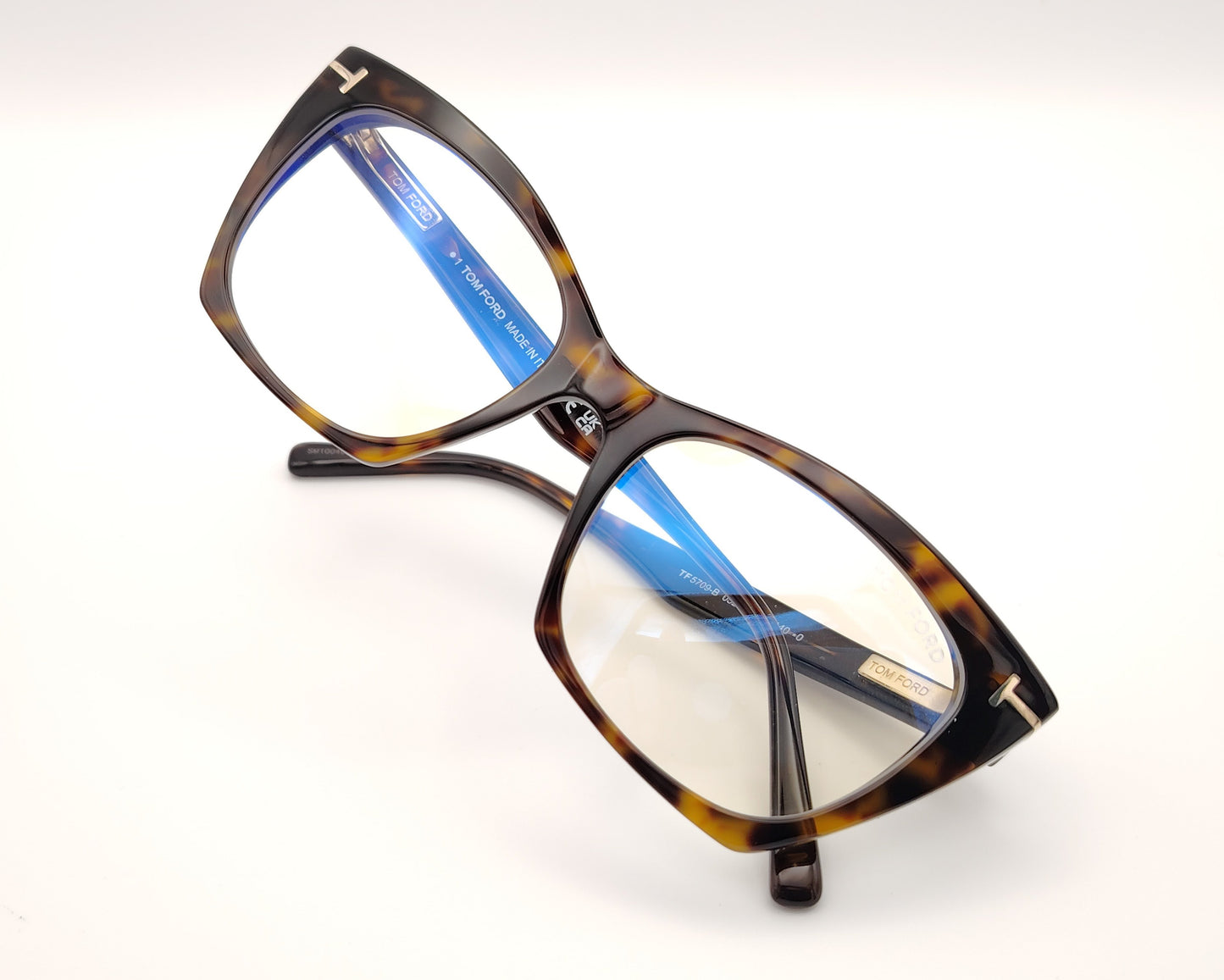 gafas cat eye de pasta en color carey