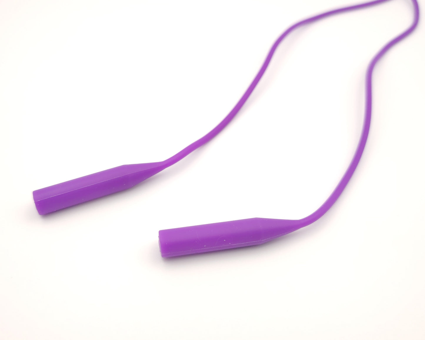 cordon tubo silicona para gafas, ligero cómodo en color púrpura