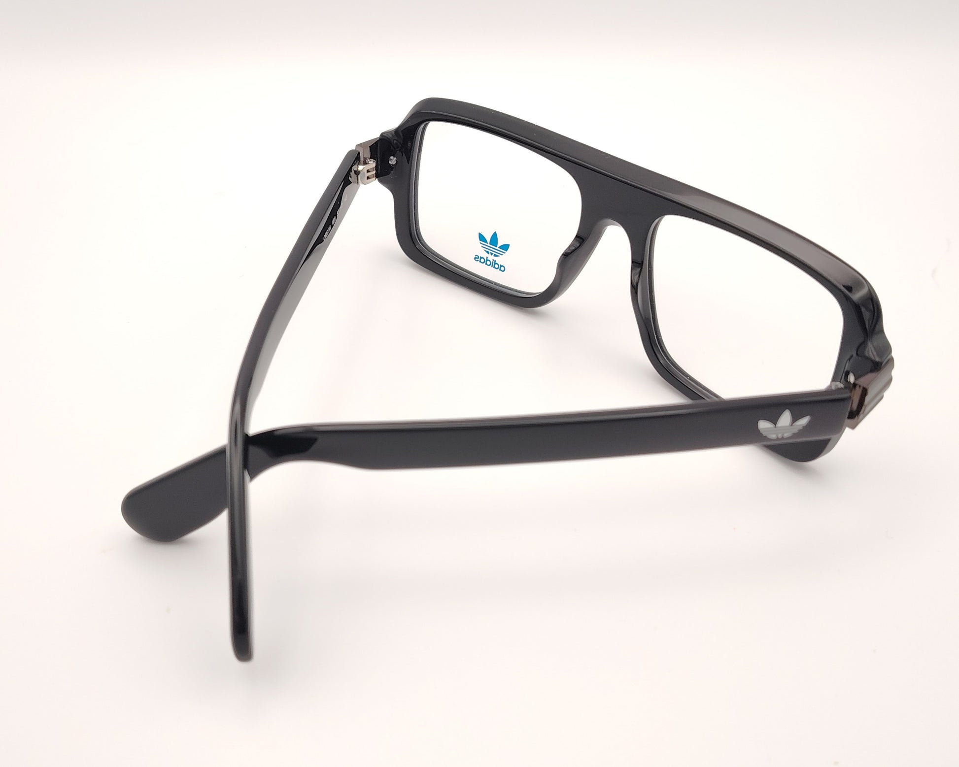 gafas graduadas adidas originals or5114 001 negras rectangulares de estilo retro