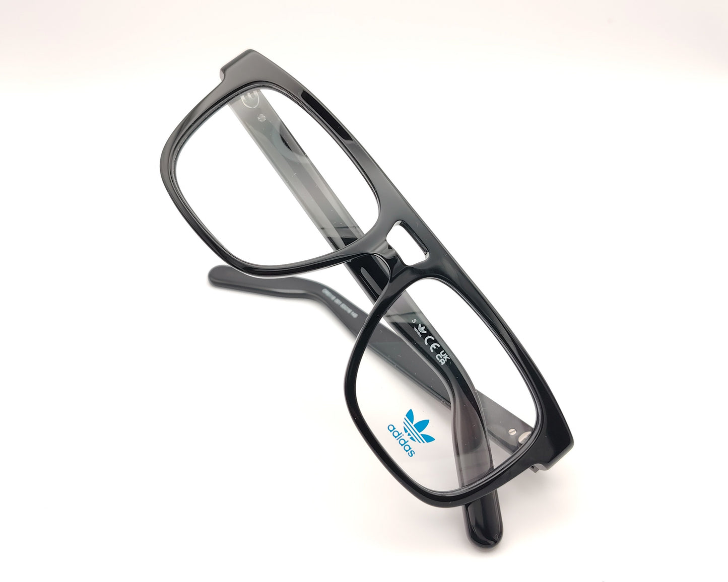 gafas graduadas adidas originals or5118 001 negras rectangulares de estilo urbano