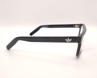 gafas graduadas adidas originals or5118 001 negras rectangulares de estilo urbano