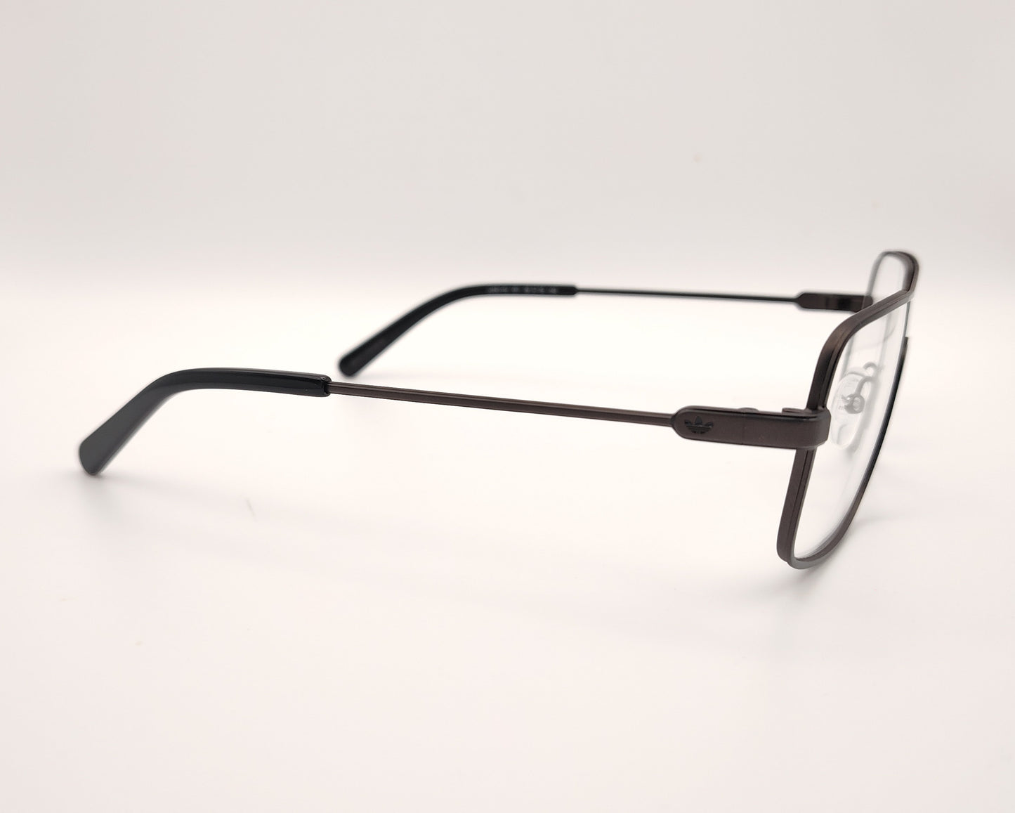 gafas graduadas adidas originals or5140 001 metálicas rectangulares con doble puente