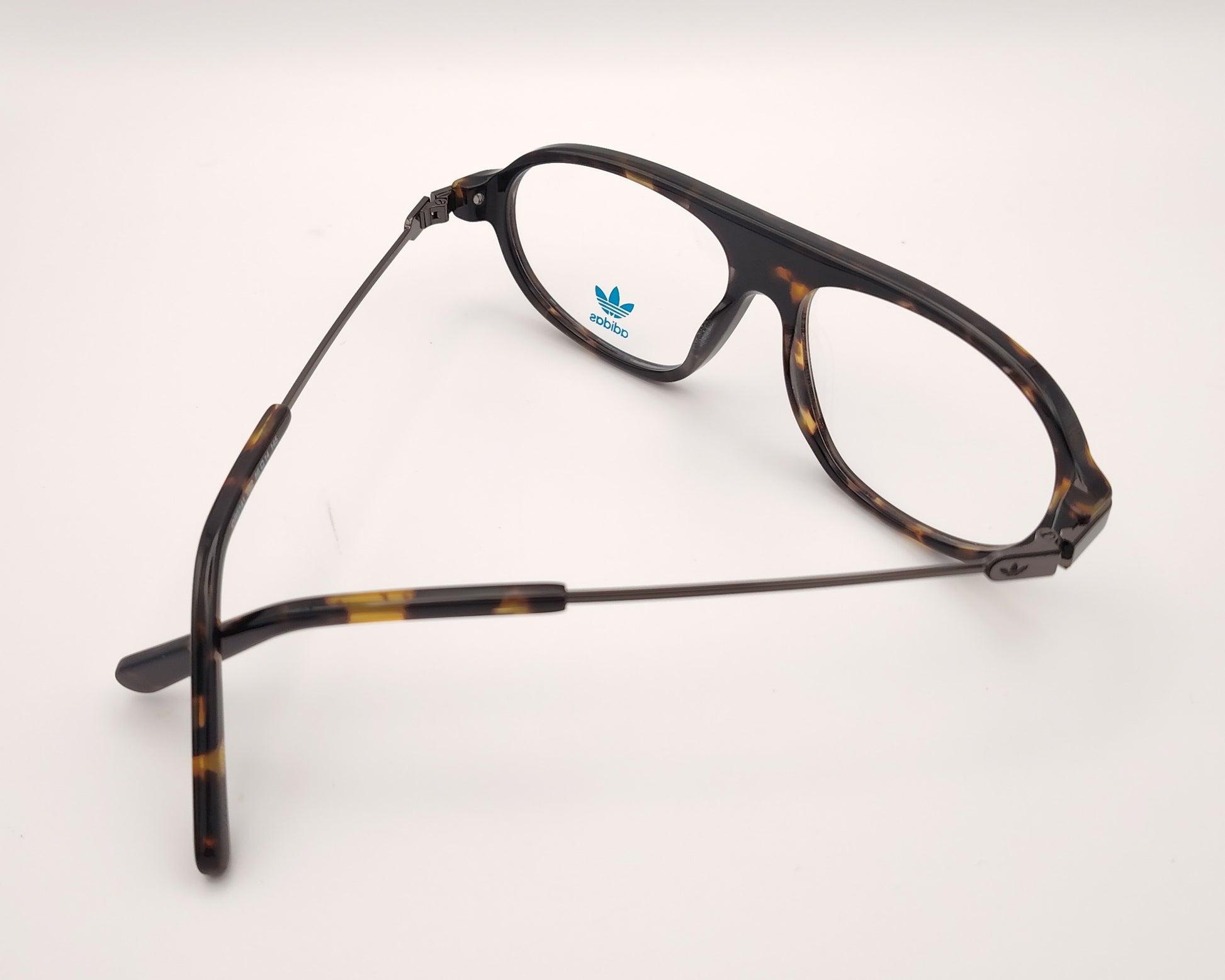 gafas graduadas adidas originals or5141 052 de efecto carey y varillas metálicas estilo aviador
