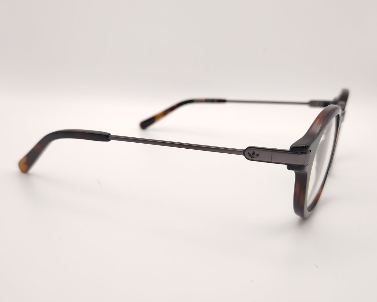 gafas graduadas adidas originals or5159 053 redondas de efecto carey con varillas metálicas