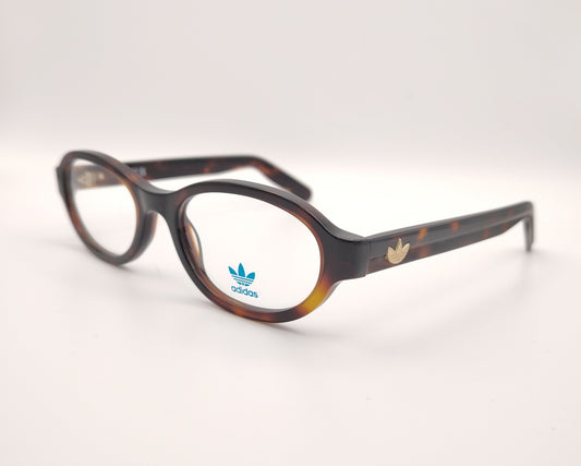 gafas graduadas adidas originals or5161 053 ovaladas de efecto carey oscuro