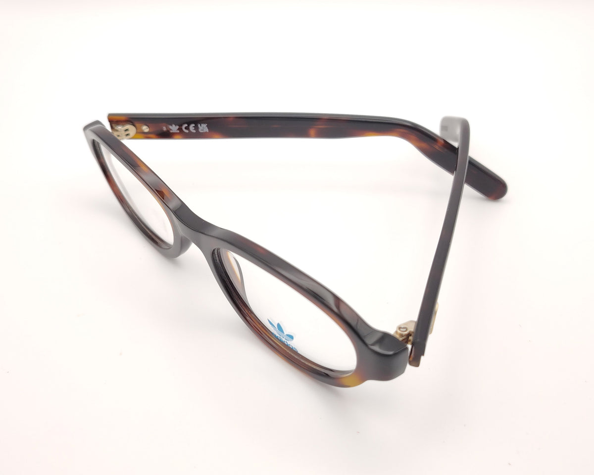 gafas graduadas adidas originals or5161 053 ovaladas de efecto carey oscuro