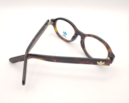 gafas graduadas adidas originals or5161 053 ovaladas de efecto carey oscuro