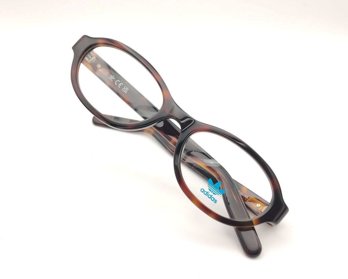 gafas graduadas adidas originals or5161 053 ovaladas de efecto carey oscuro
