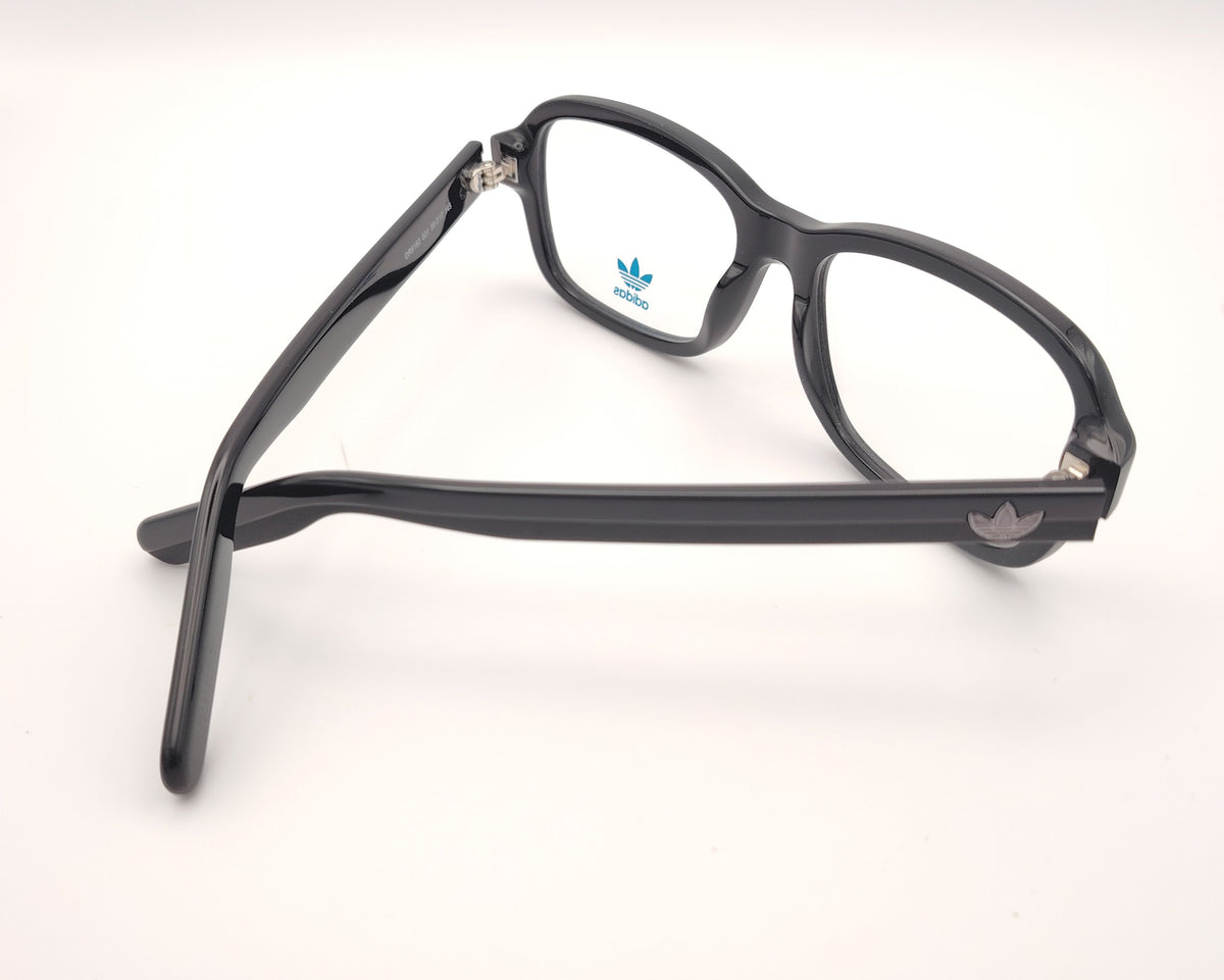 gafas graduadas adidas originals or5162 001 negras rectangulares con bordes redondeados