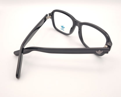 gafas graduadas adidas originals or5162 001 negras rectangulares con bordes redondeados