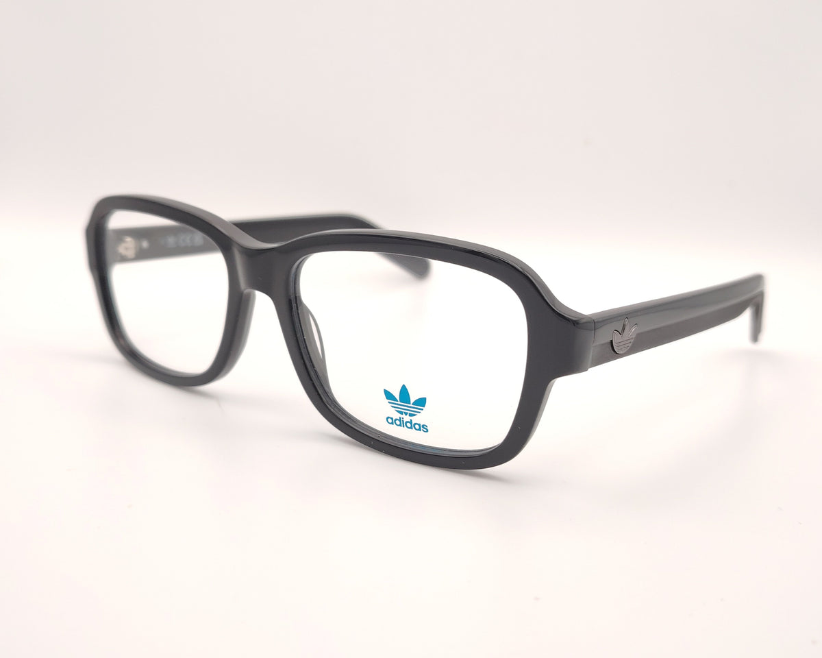 gafas graduadas adidas originals or5162 001 negras rectangulares con bordes redondeados