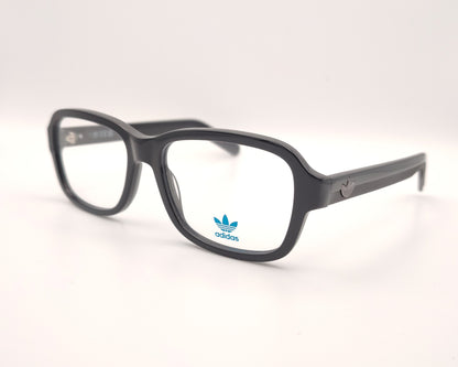 gafas graduadas adidas originals or5162 001 negras rectangulares con bordes redondeados