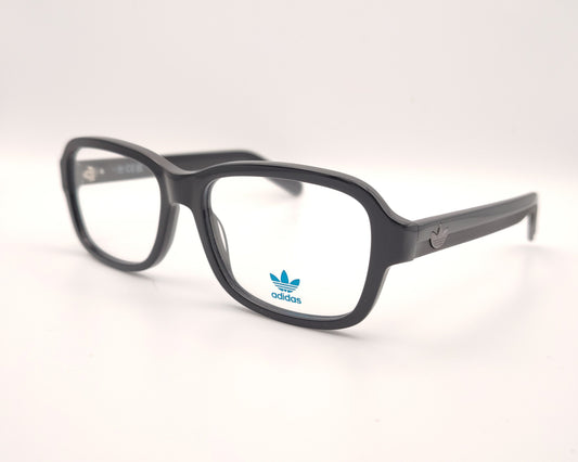 gafas graduadas adidas originals or5162 001 negras rectangulares con bordes redondeados