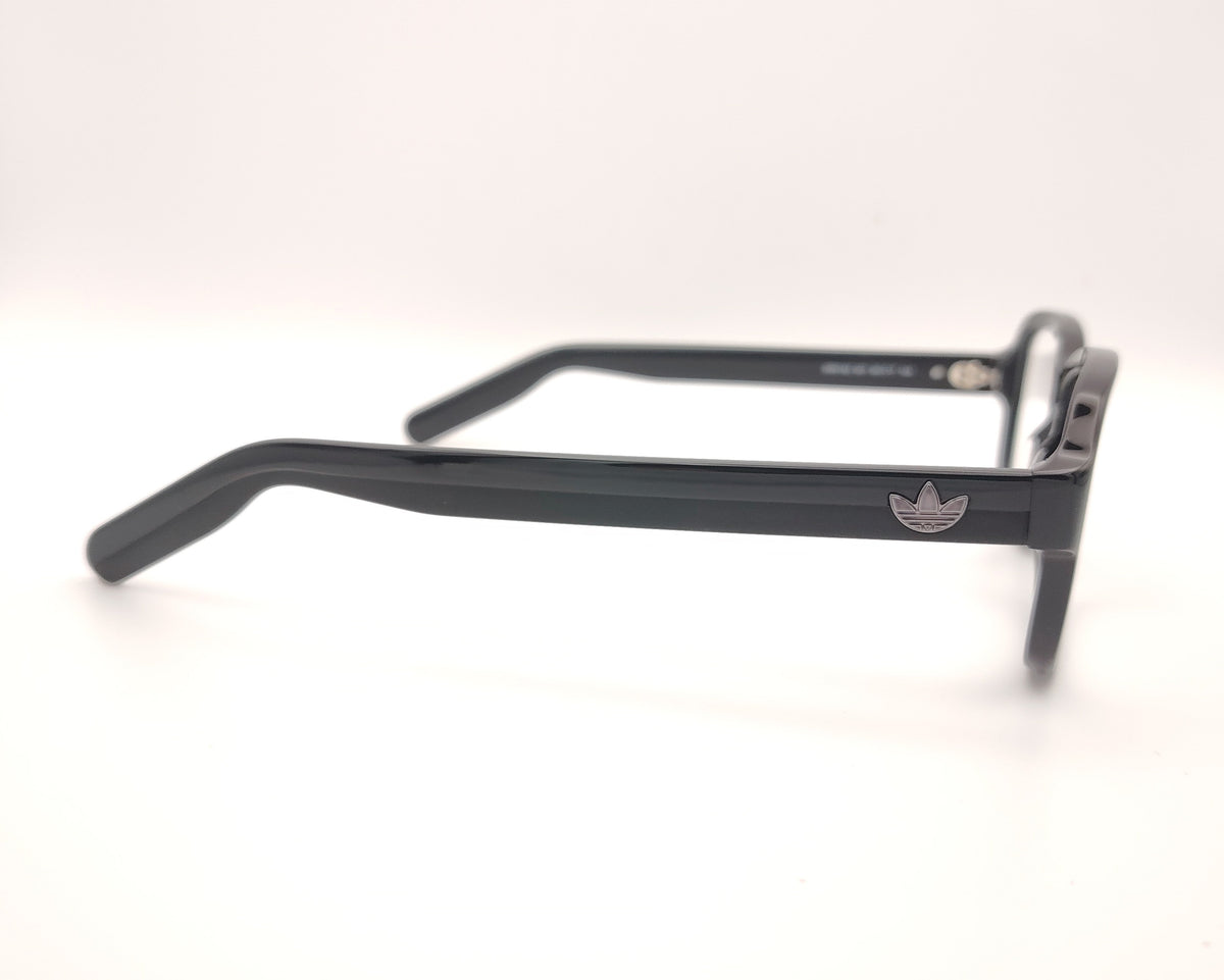 gafas graduadas adidas originals or5162 001 negras rectangulares con bordes redondeados