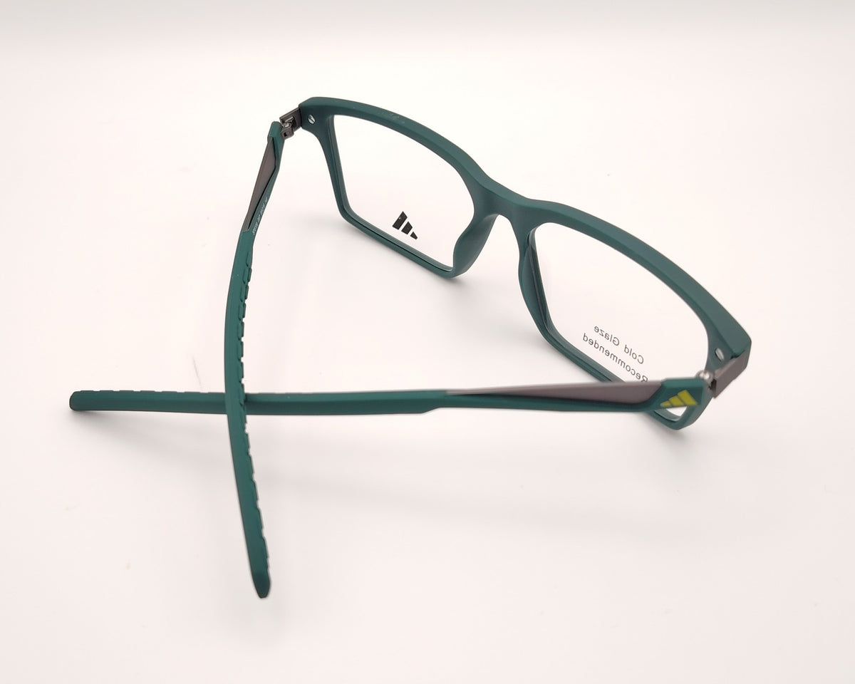 gafas graduadas adidas sport sp5109 097 de pasta verde rectangulares