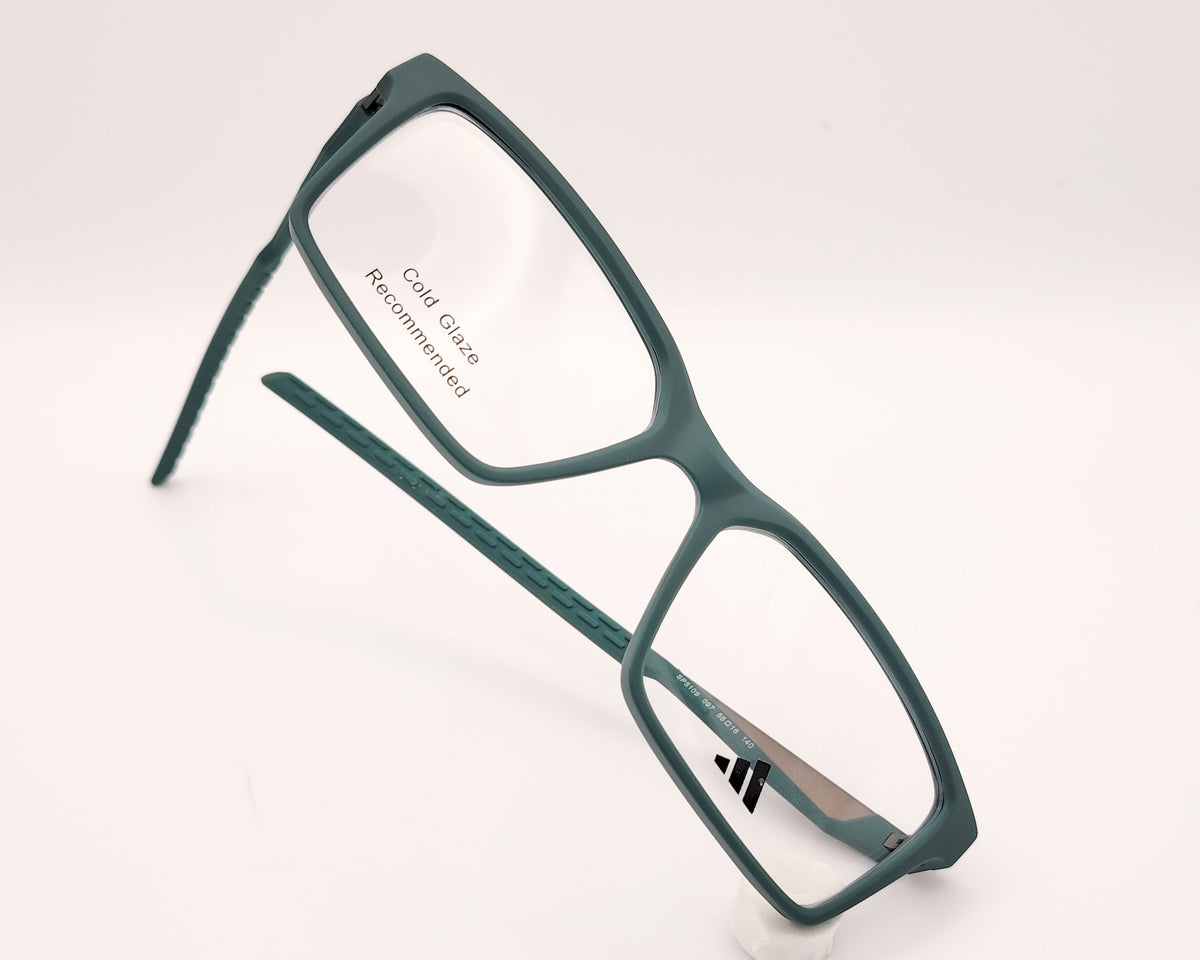 gafas graduadas adidas sport sp5109 097 verdes rectangulares