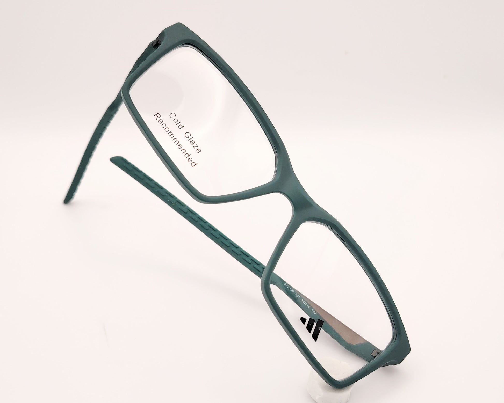 gafas graduadas adidas sport sp5109 097 verdes rectangulares