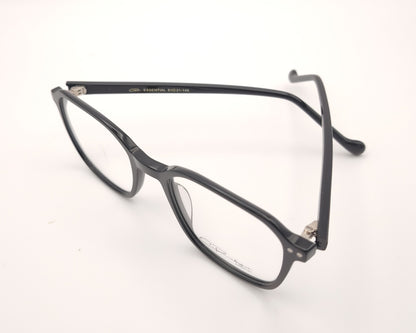 gafas graduadas en color negro y forma cuadrada suave