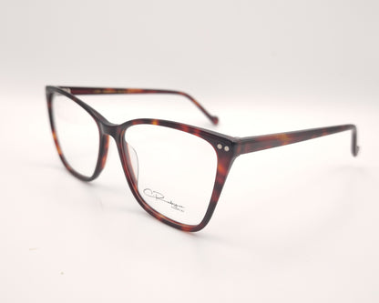 gafas graduadas en color carey con forma cat eye suave