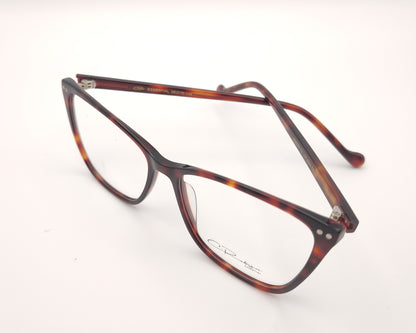 gafas graduadas en color carey con forma cat eye suave