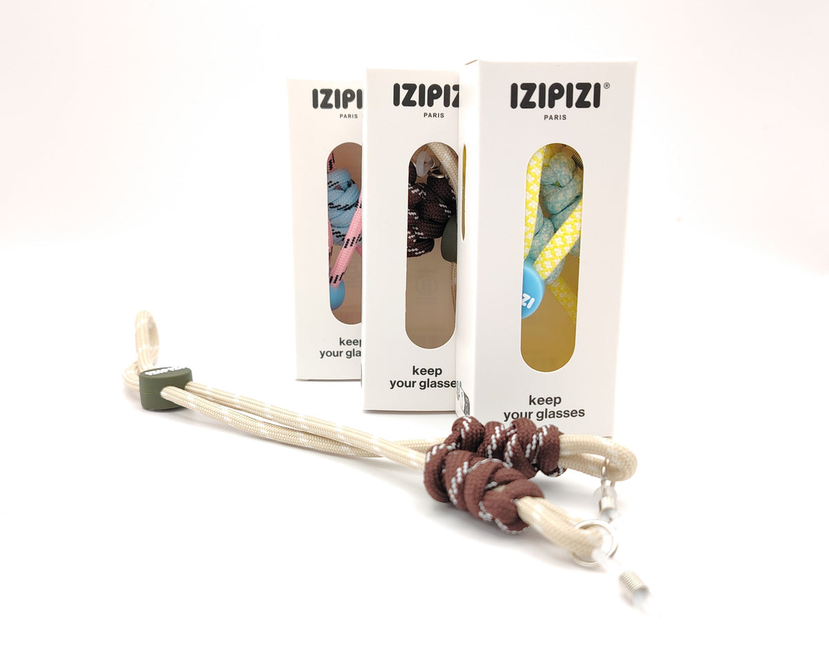 cordones izipizi para gafas infantiles en varios colores