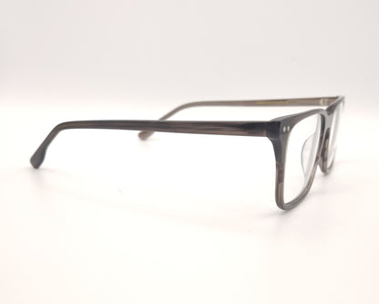 gafas graduadas rectangulares gris translúcido ligeras diseño moderno