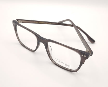 gafas graduadas rectangulares gris translúcido ligeras diseño moderno