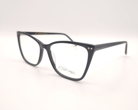 gafas graduadas negras con forma cat eye suave