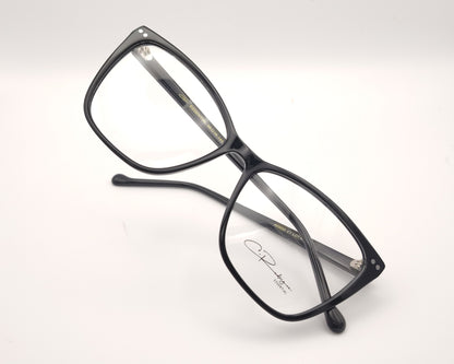 gafas graduadas negras con forma cat eye suave