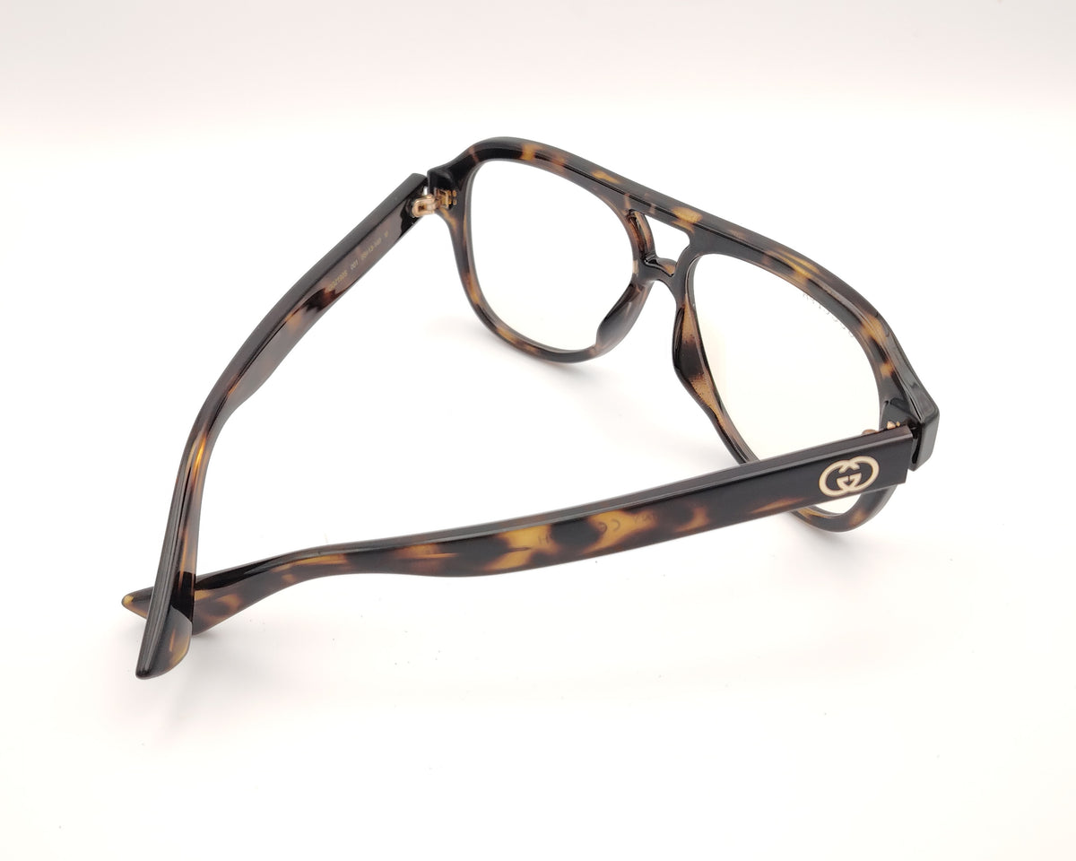 gafas gucci gg2192s 001 de acetato carey con doble puente y lentes fotocromáticas que se oscurecen con el sol