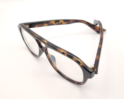 gafas gucci gg2192s 001 de acetato carey con doble puente y lentes fotocromáticas que se oscurecen con el sol