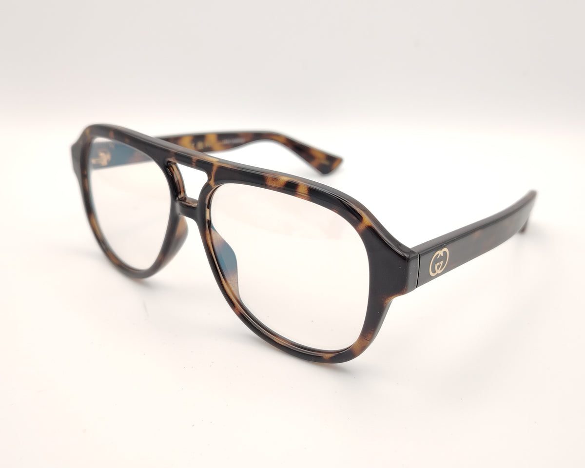 gafas gucci gg2192s 001 de acetato carey con doble puente y lentes fotocromáticas que se oscurecen con el sol