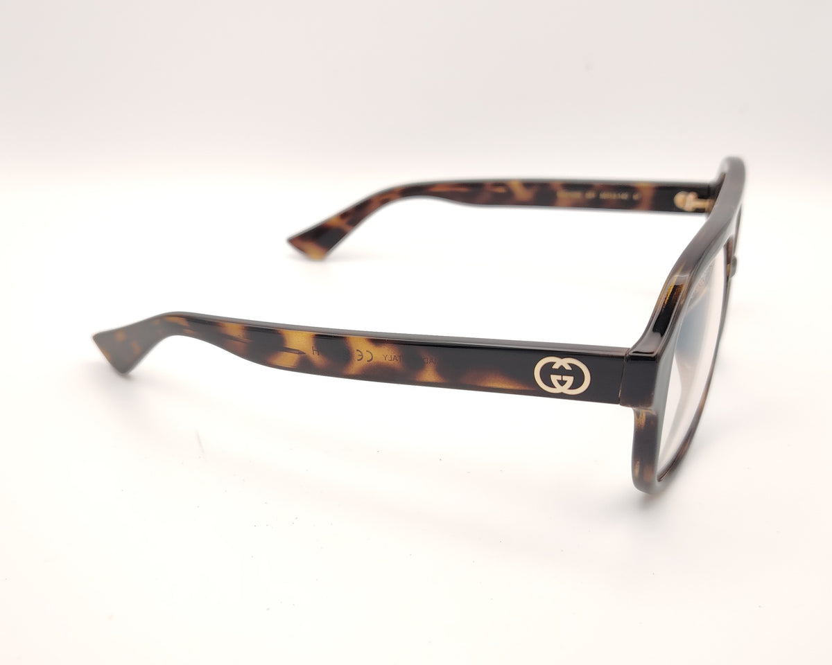 gafas gucci gg2192s 001 de acetato carey con doble puente y lentes fotocromáticas que se oscurecen con el sol