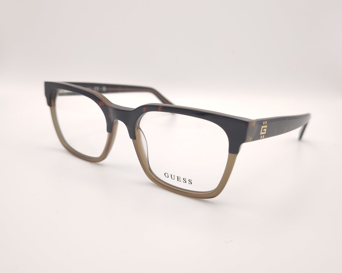 gafas graduadas guess gu50094 056 rectangulares carey bicolor