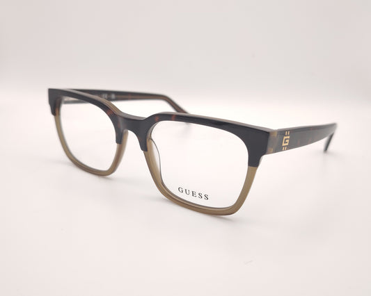 gafas graduadas guess gu50094 056 rectangulares carey bicolor
