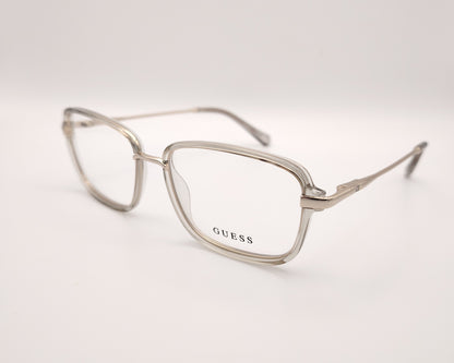 gafas graduadas guess gu50099 093 transparentes con varillas metálicas