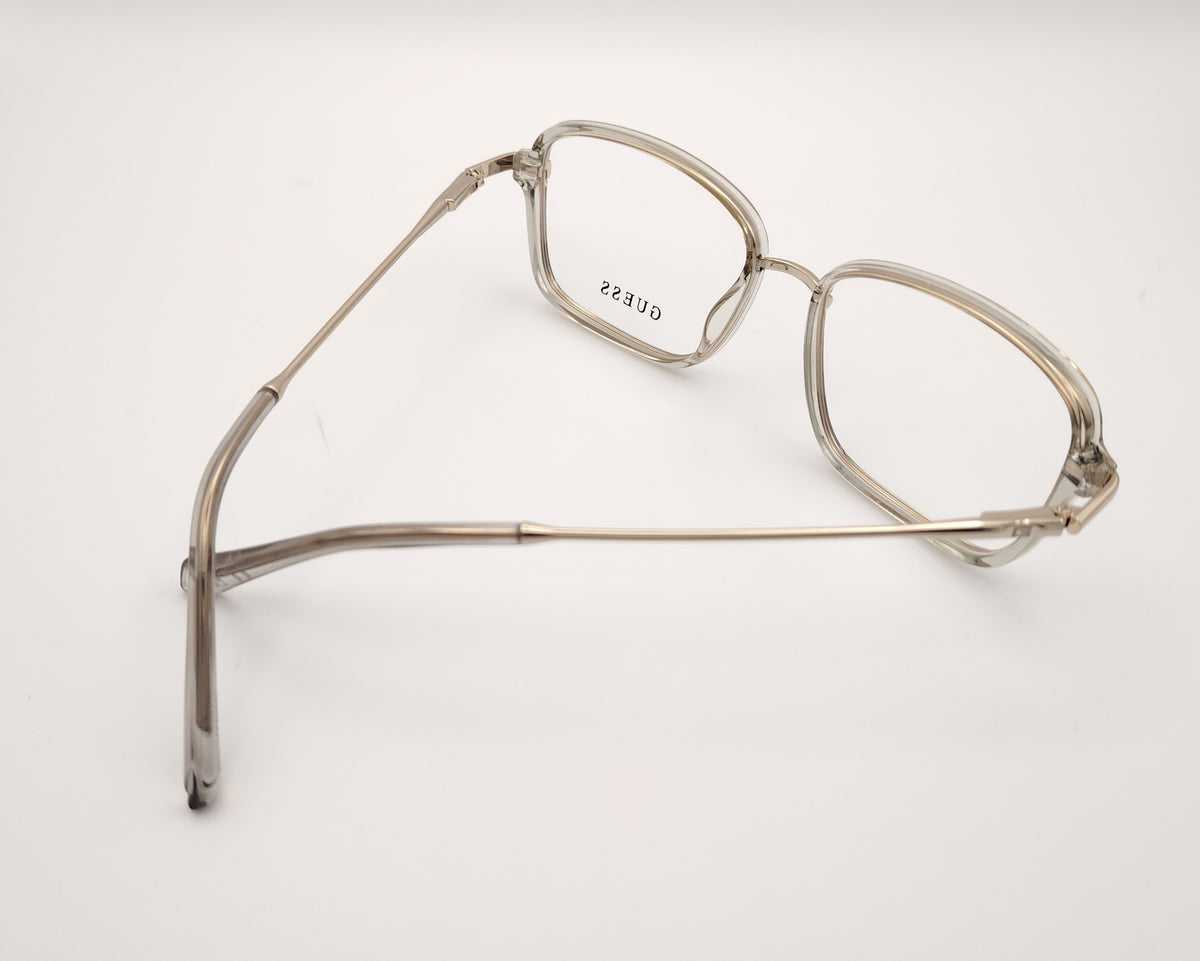 gafas graduadas guess gu50099 093 transparentes con varillas metálicas
