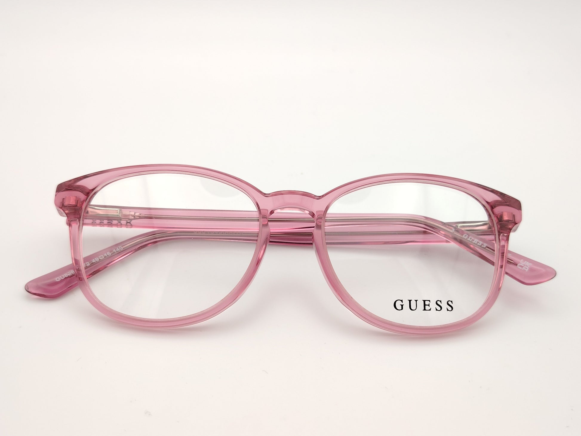 gafas graduadas guess gu8289 rosa para niño niña