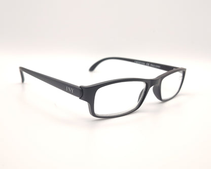 gafas premontadas negras rectangulares para presbicia
