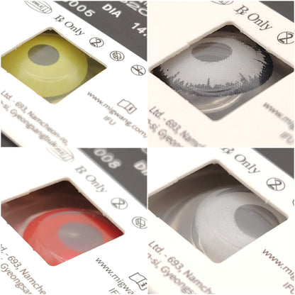 lentillas desechables diarias en color fantasía colores surtidos