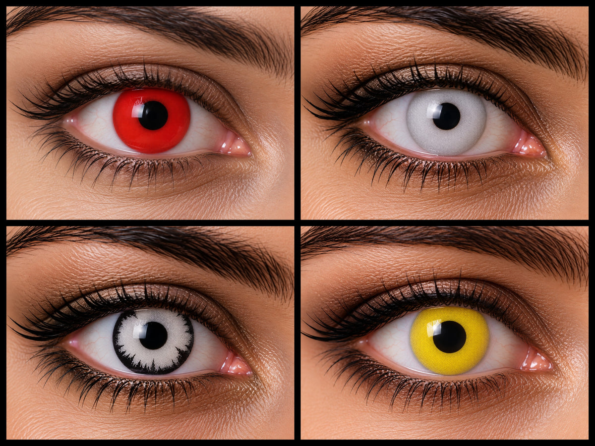 lentillas desechables diarias en color fantasía colores surtidos