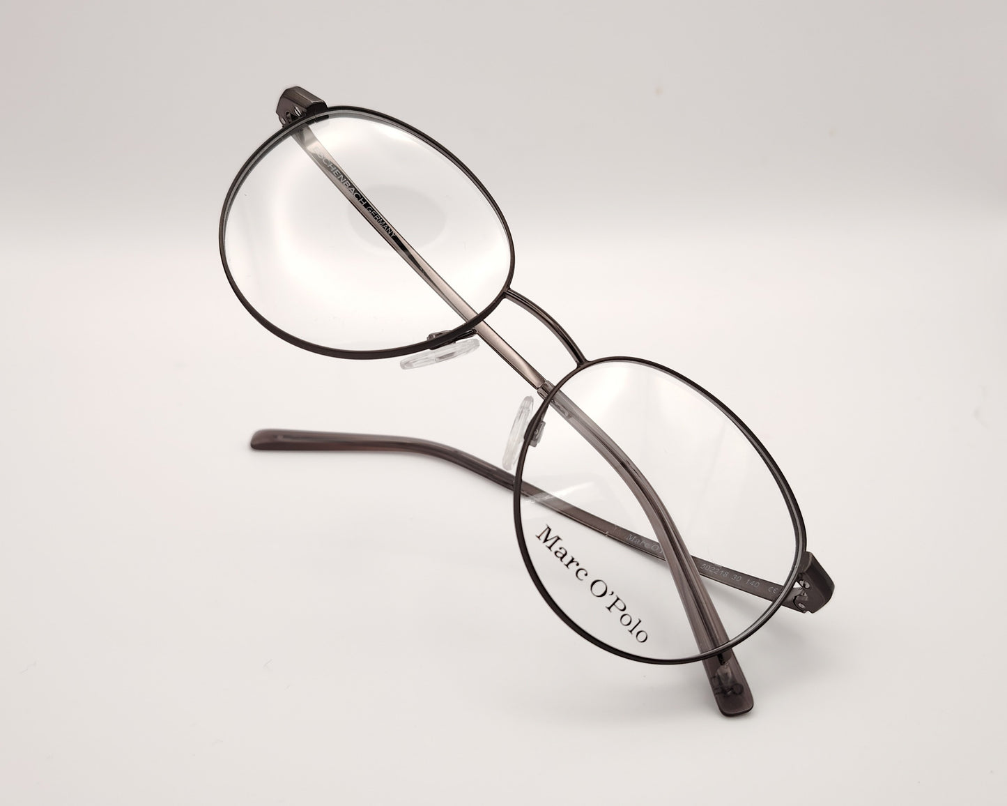 gafas marc o polo redondas de metal color grafito