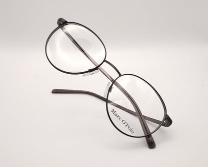 gafas marc o polo redondas de metal color grafito